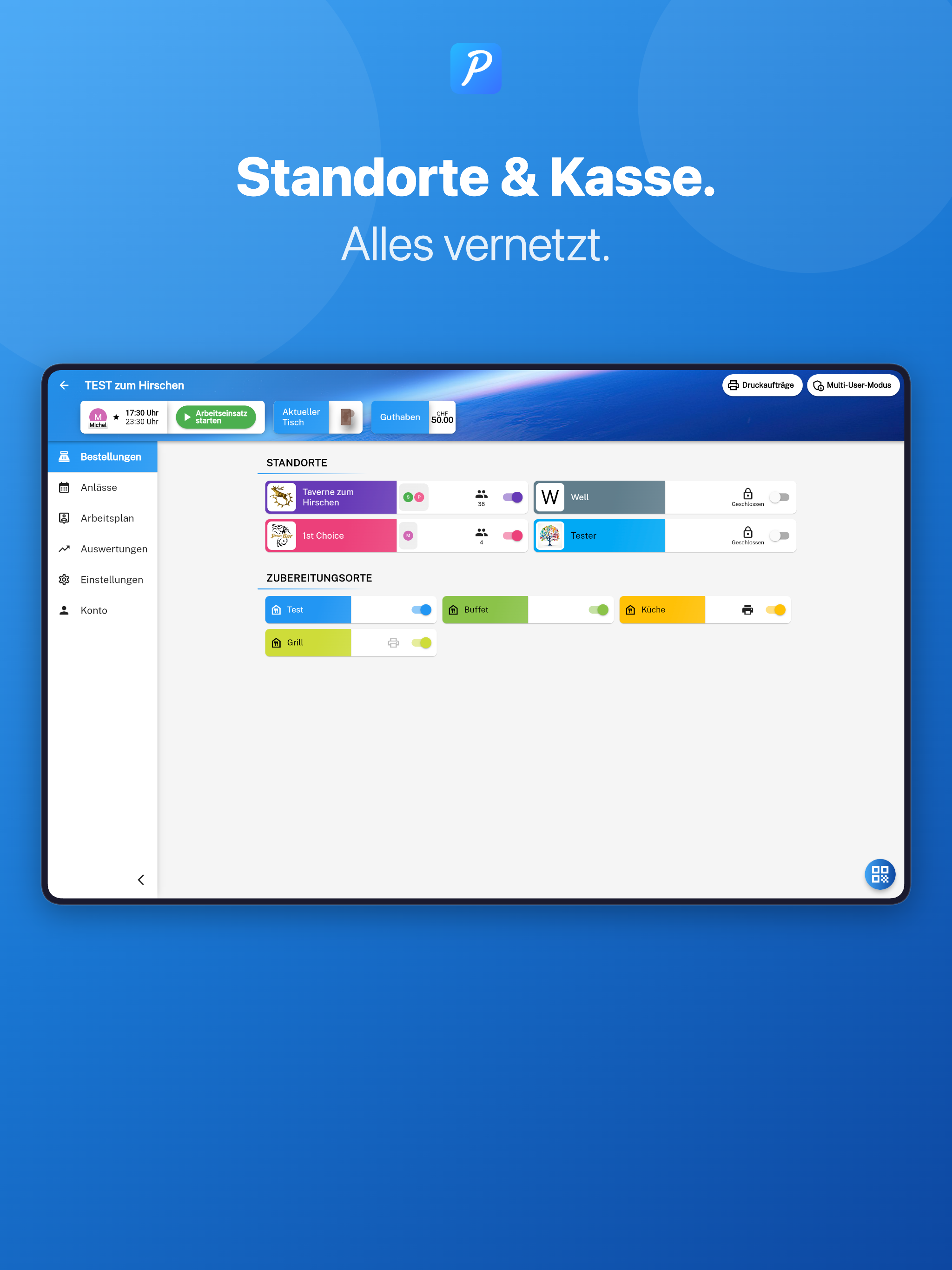 Pubman — Standorte